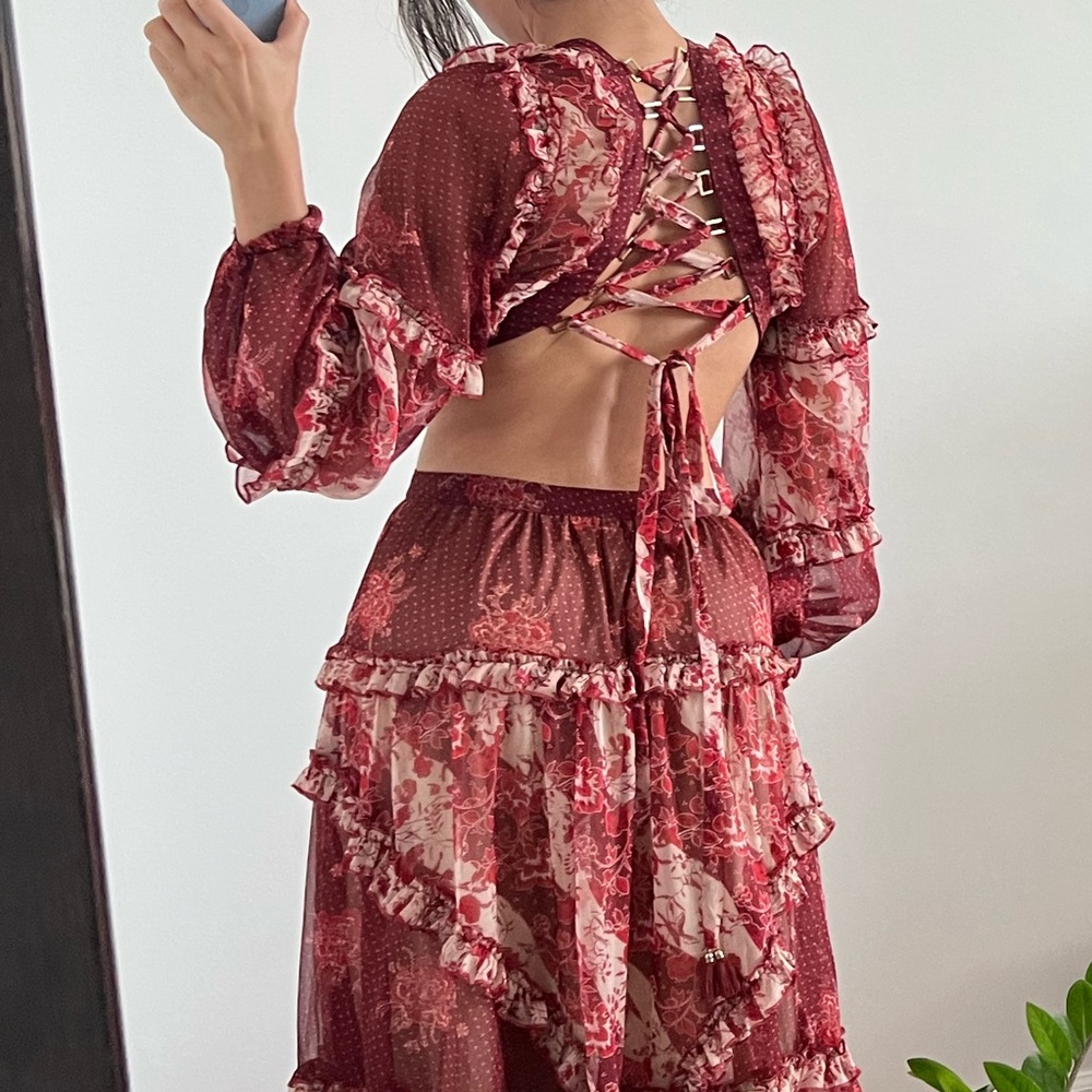 Brand new beautiful red summer dress - Picture 4 of 4